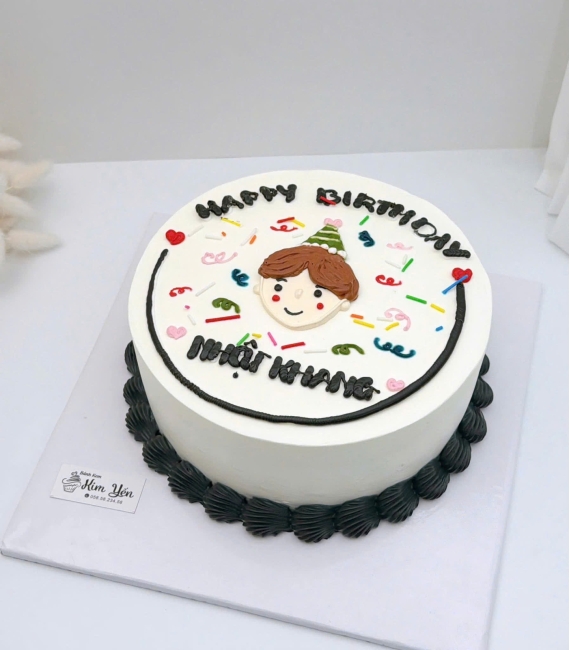 Bánh kem style Hàn Quốc vẻ hình đáng yêu 