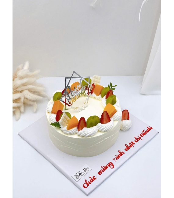 Bánh kem trái cây mix tặng chị yêu
