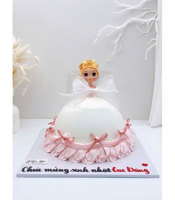 Bánh kem công chúa vảy chảy dành cho nữ mẫu đẹp 2026