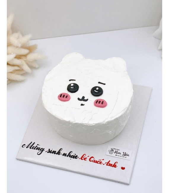 Bánh kem style Hàn Quốc vẻ hình chibi đáng yêu 