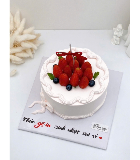 Tổng hợp mẫu bánh kem trái cây đẹp 2026 đơn giản 