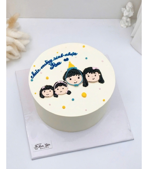 Tổng Hợp Bánh kem style Hàn Quốc dành cho hội bạn thân