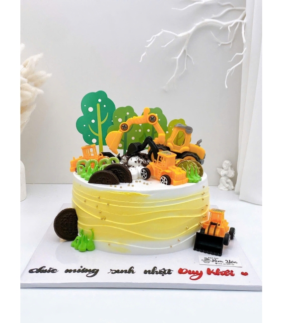 Tổng hợp mẫu đẹp cho bé trai lên 11 tuổi hot 2026 thích xe cẩu xe múc