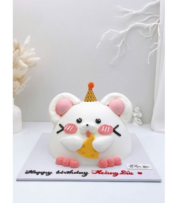 Tổng Hợp Bánh kem style Hàn Quốc dễ thương tạo hình chú chuột