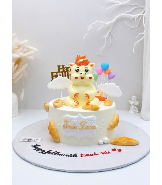 Tổng hợp bánh kem đẹp 2026 tạo hình thôi nôi cho bé