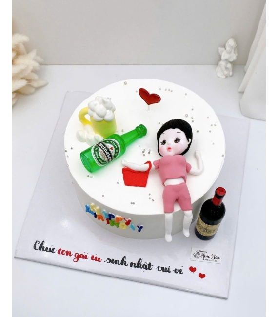 Bánh style hàn quốc dành cho hot trend say xỉn vui nhộn