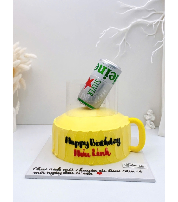 Bánh style hàn quốc dành ly bia chảy kem hot 2026