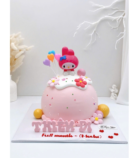 Mẫu bánh kem siêu đáng yêu dành cho bé gái tạo hình lên 6 tuổi đẹp