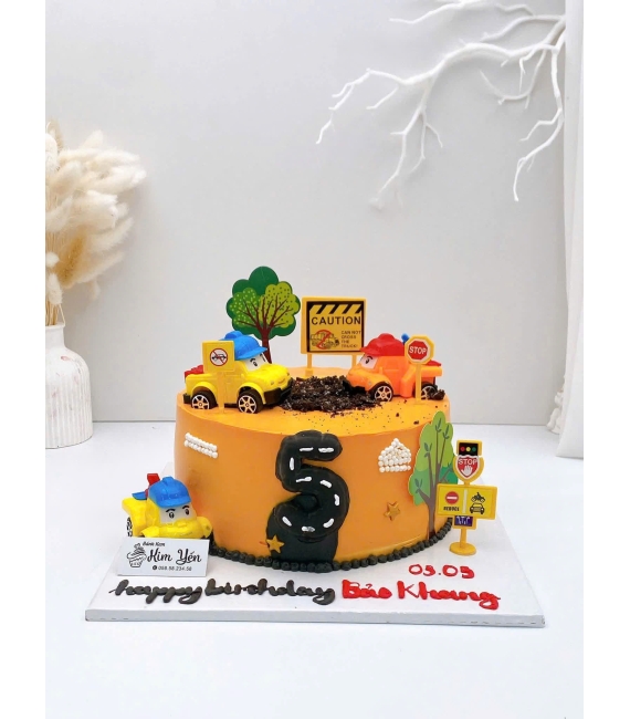 Bánh kem dành cho bé trai 5 tuổi hot năm nay