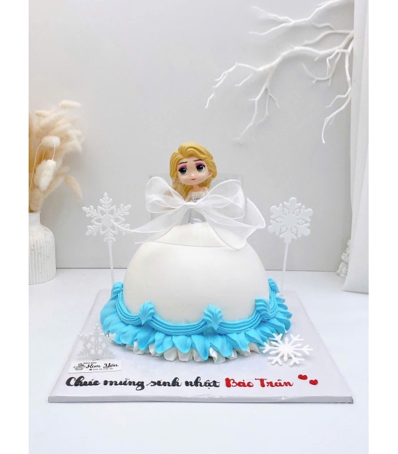 Bánh kem váy công chúa chảy hot 2026