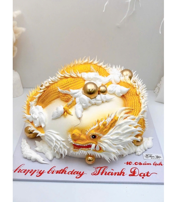 Bánh kem tạo hình con rồng đẹp 2026