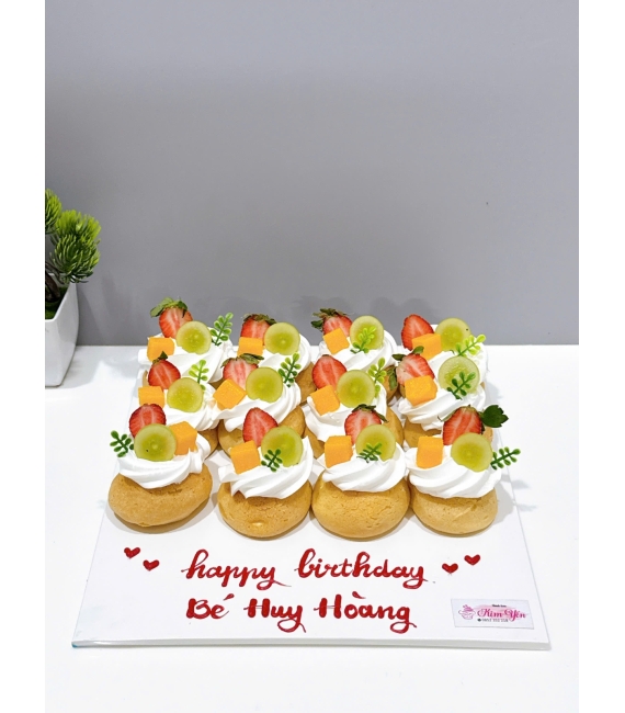 Mẫu bánh su dai tặng bé trai hot 