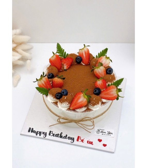 Mẫu bánh tiramisu hot tặng bé iu