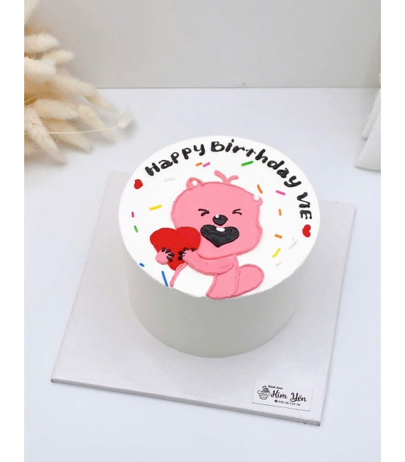 Bánh Kem Hàn Quốc vẻ hình chibi đáng yêu 