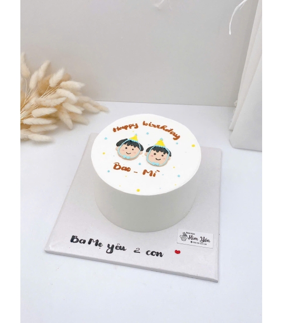 Bánh Kem Hàn Quốc vẻ hình gia đình 