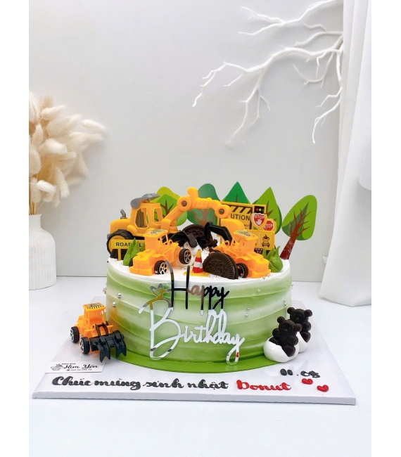 Bánh kem dành bé trai 7 tuổi 