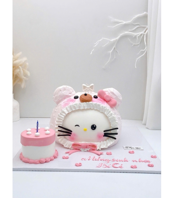 Bánh kem dành cho bé gái 4 tuổi đáng yêu 