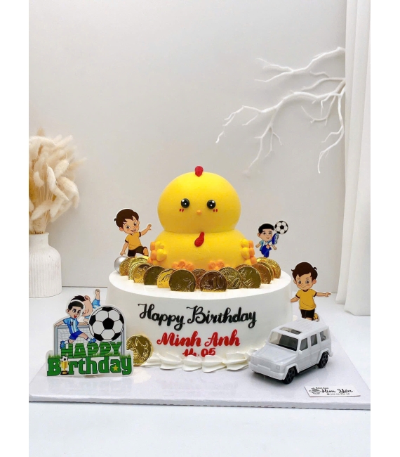 Bánh kem dành bé trai  lên 10 tuổi 