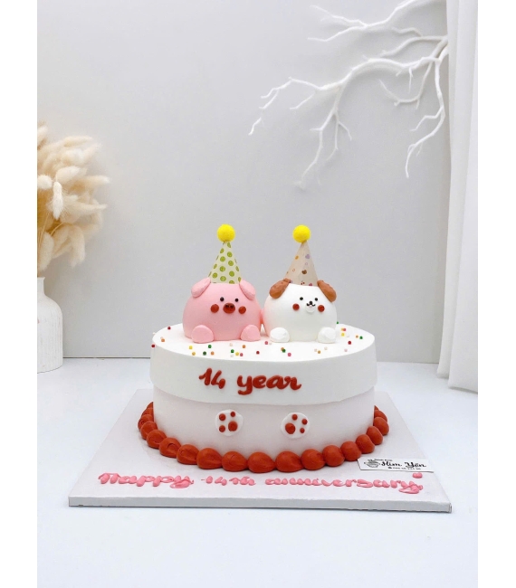 Bánh Kem Hàn Quốc dành tặng cặp đôi yêu nhau 