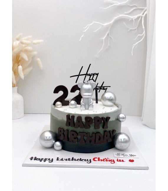 Bánh kem tặng bạn thân lên 22 tuổi 