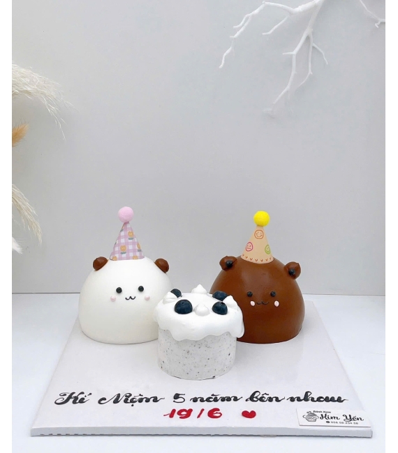 Bánh Kem Hàn Quốc kỉ niệm 5 năm bên nhau 