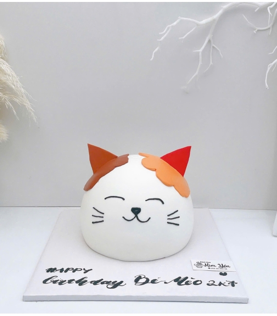 Bánh Kem Hàn Quốc chú mèo xinh 