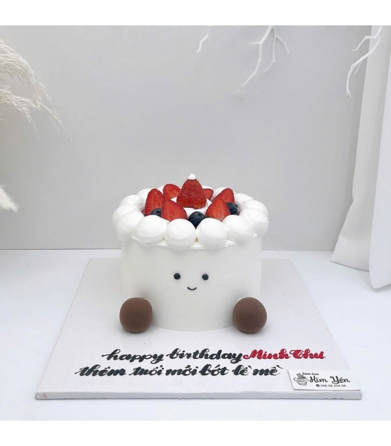 Bánh kem trái cây dễ thương tặng bạn nữ 